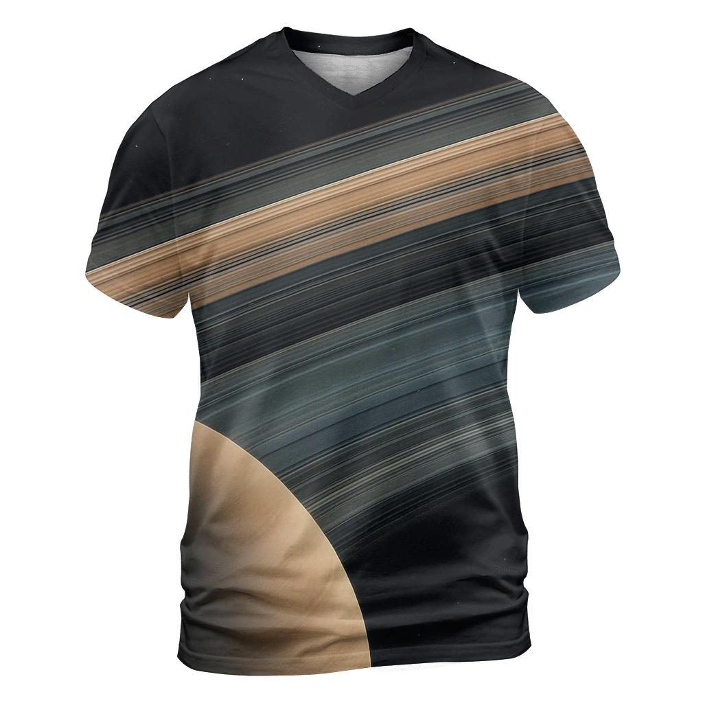 Ring Plane Horizon With Gap Divisions vibrant all-over design tees