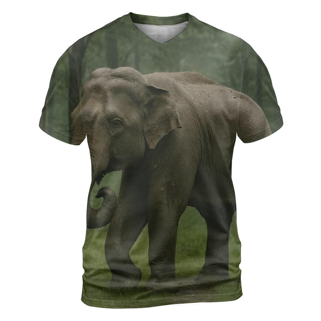 Monsoon Shade Indian Elephant designer pattern shirts