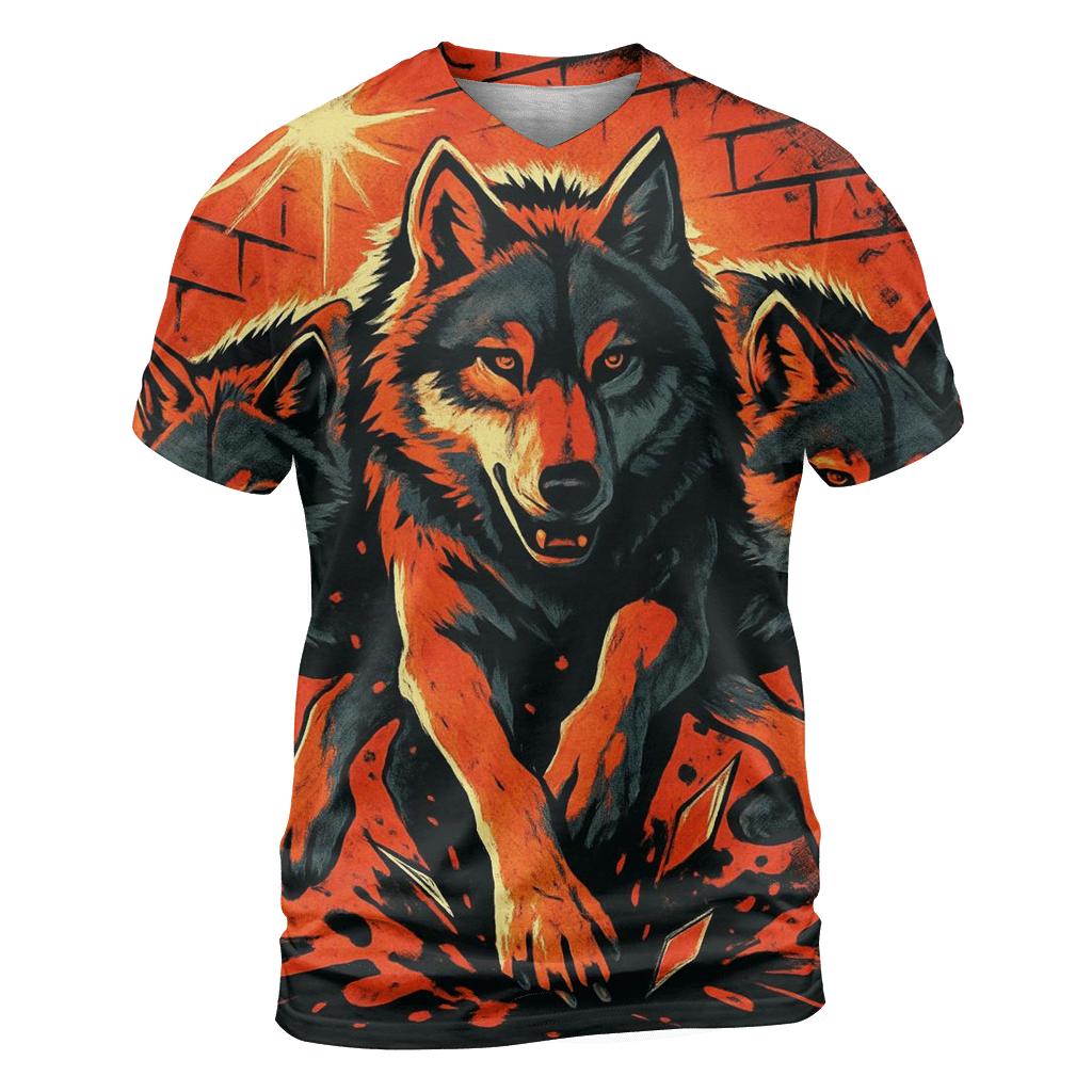 Shatterwall Pack Surge vibrant all-over design tees