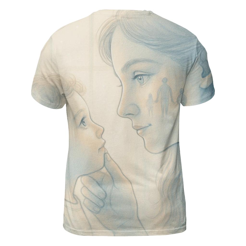 The Mirror Of Tomorrow Held In Her Eyes artistic all-over print tops