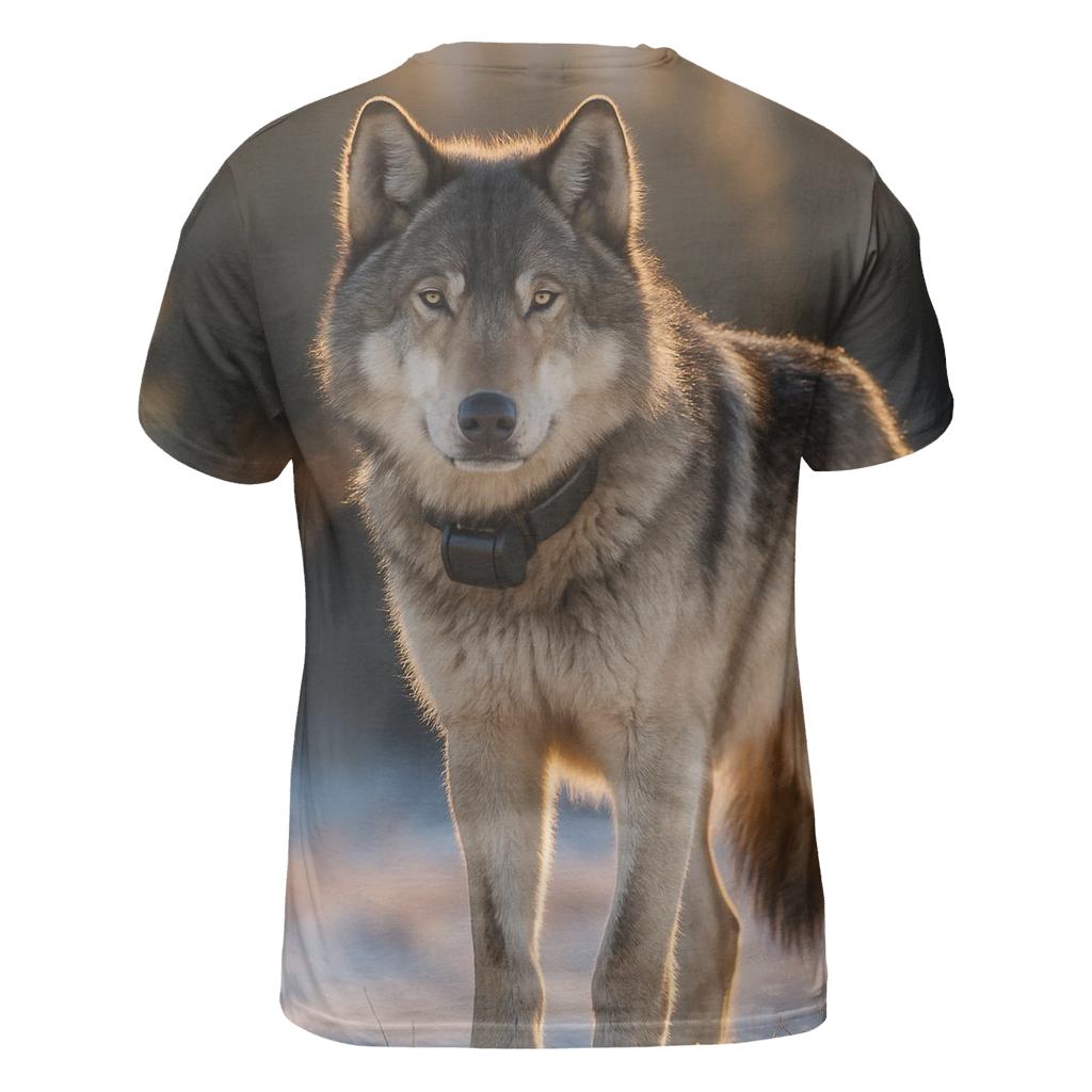 Yellowstone Radio Collar Release Moment vibrant all-over design tees
