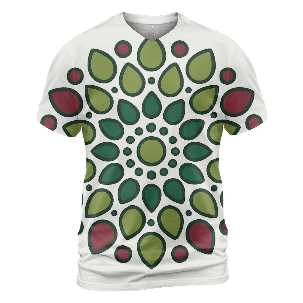 Pine Cone Dot Mandala Ornament personalized full print shirts
