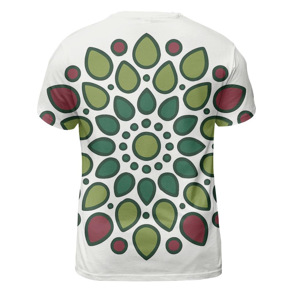 Pine Cone Dot Mandala Ornament personalized full print shirts