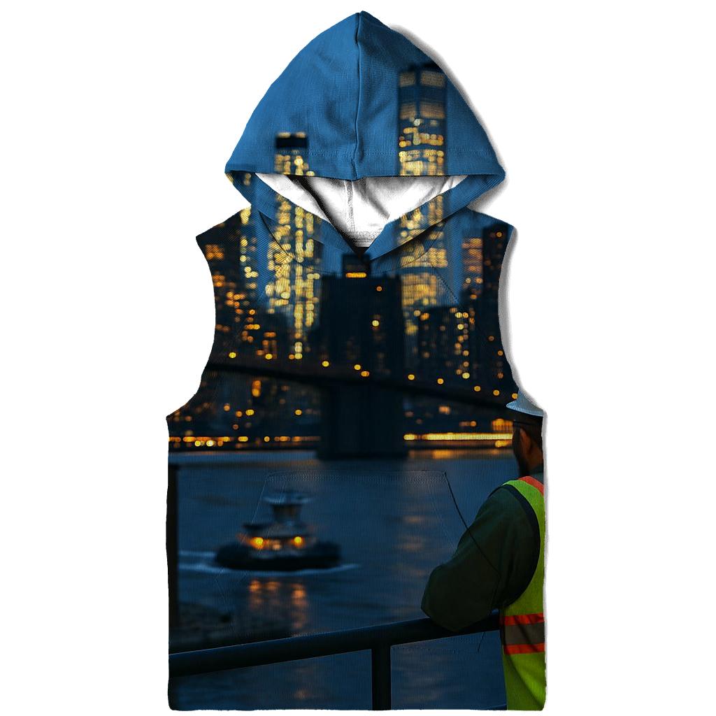 Blue Hour From The Brooklyn Navy Yard Rooftop hoodies fashion