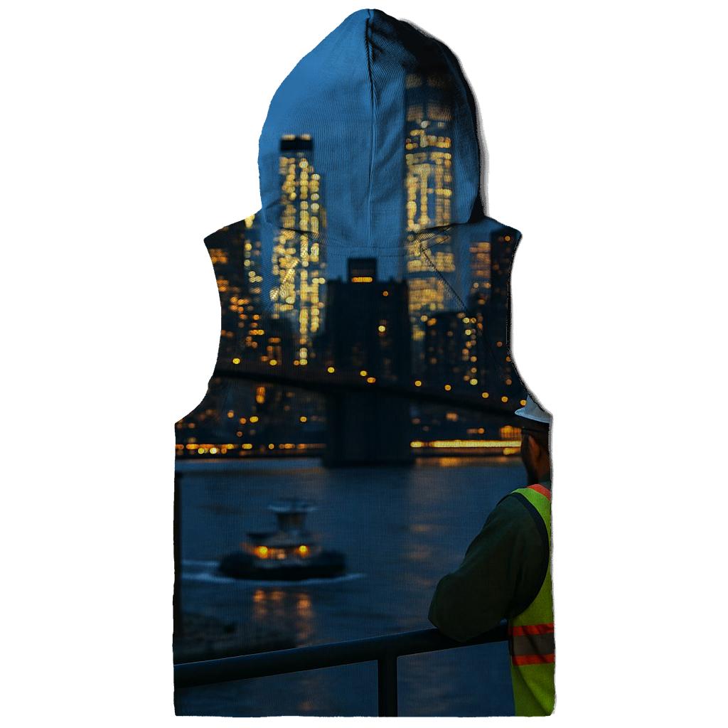 Blue Hour From The Brooklyn Navy Yard Rooftop hoodies fashion