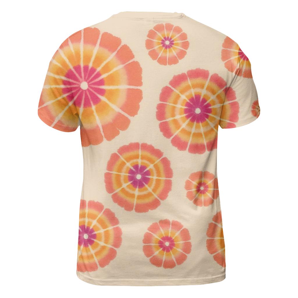 Kumo Nebula Rosette Scatter artistic all-over print tops