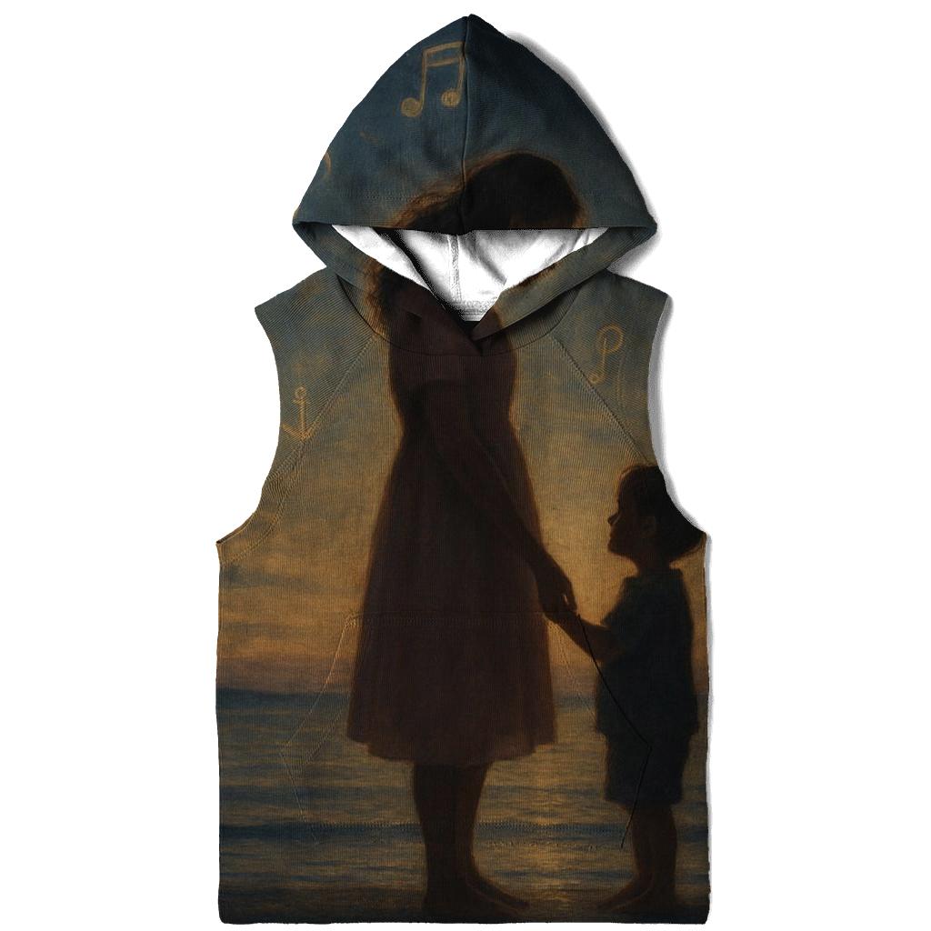 The Quiet Harbor Where My Storms Learned To Rest embroidered hoodies