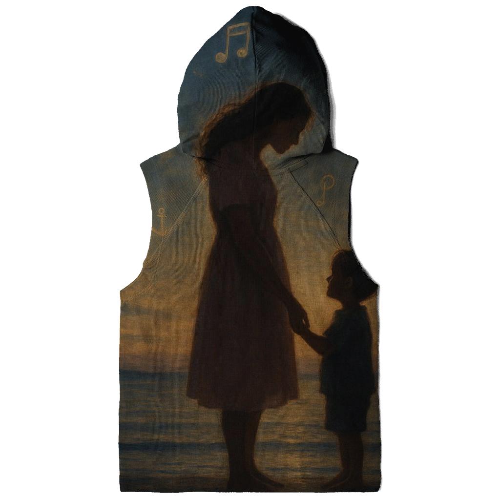 The Quiet Harbor Where My Storms Learned To Rest embroidered hoodies