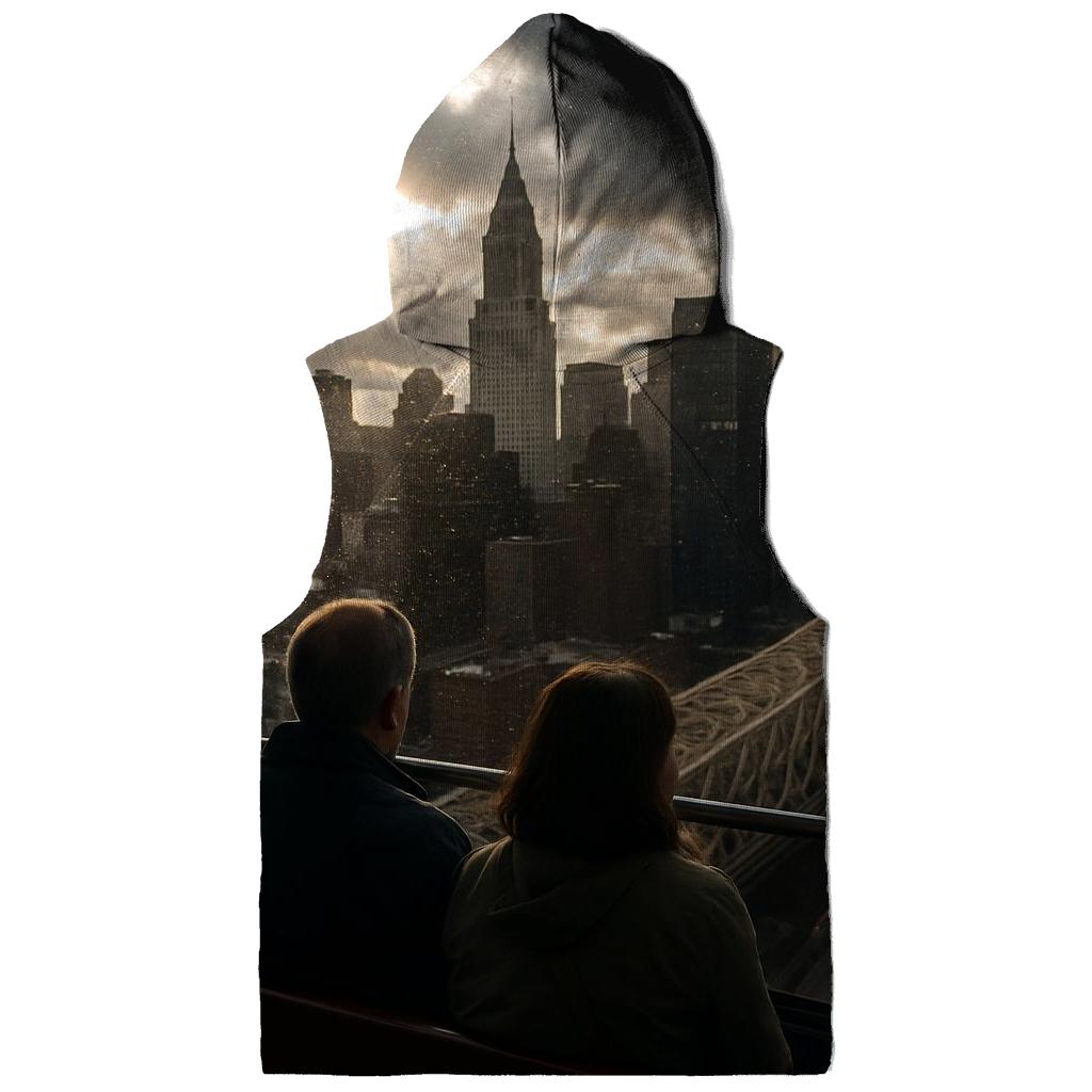 Storm Clearing Over Midtown From Roosevelt Island Tram lightweight hoodies