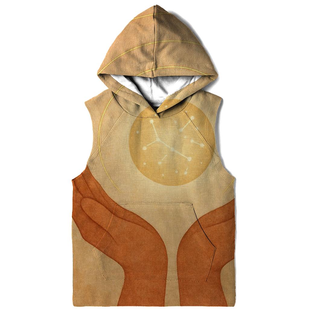 Hands Of Starlit Gratitude heavyweight hoodies