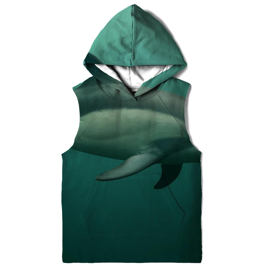 Kelp Forest Pursuit Common Dolphin graphic hoodies