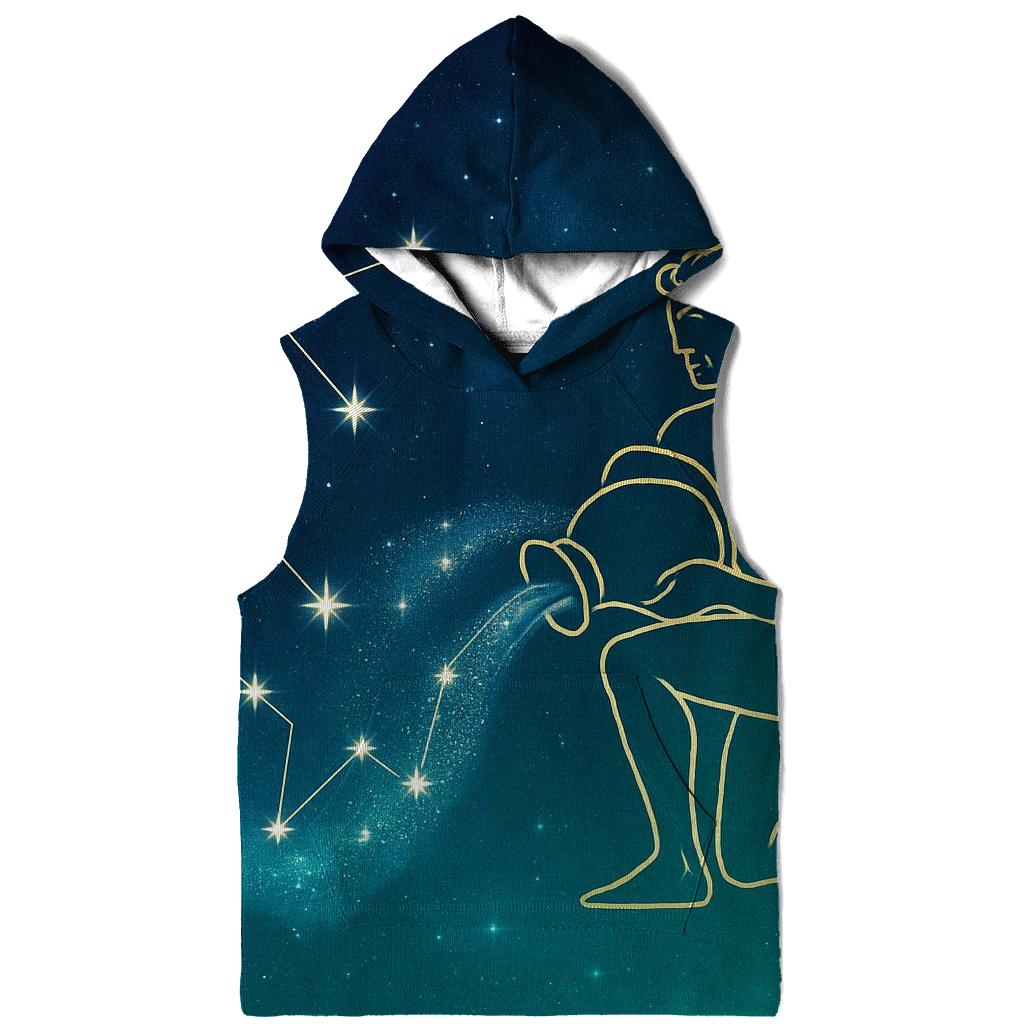 Aquarius Water Bearer Nebula Pour hoodie styles