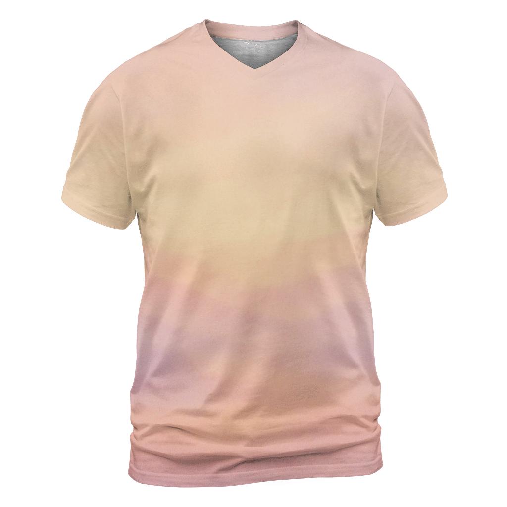 Orchard Dawn Mist Gradient trendy printed shirt styles