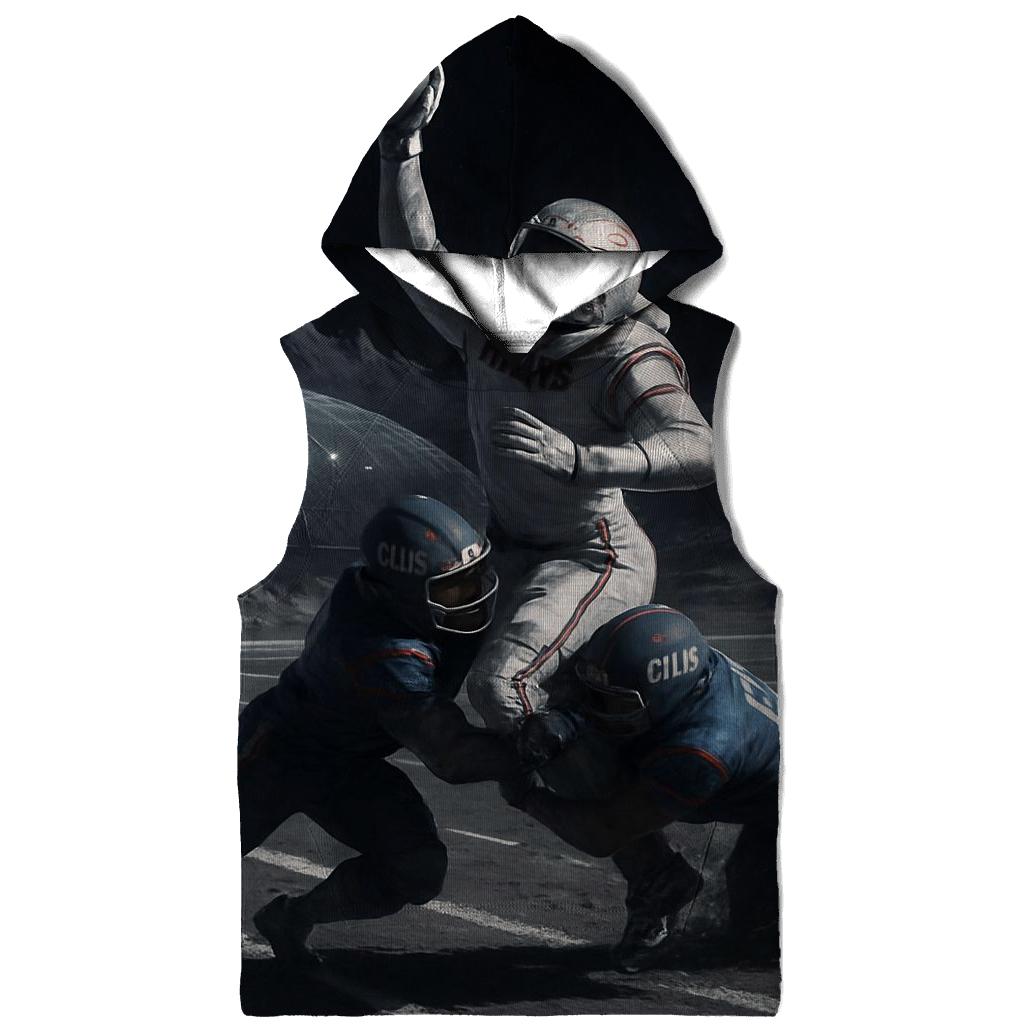 Lunar Dust Bowl Showdown Braves Vs Cubs zip-up hoodies