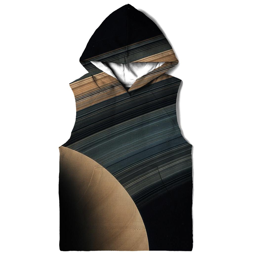 Ring Plane Horizon With Gap Divisions printed hoodies