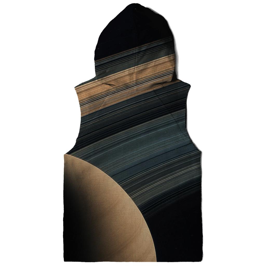 Ring Plane Horizon With Gap Divisions printed hoodies