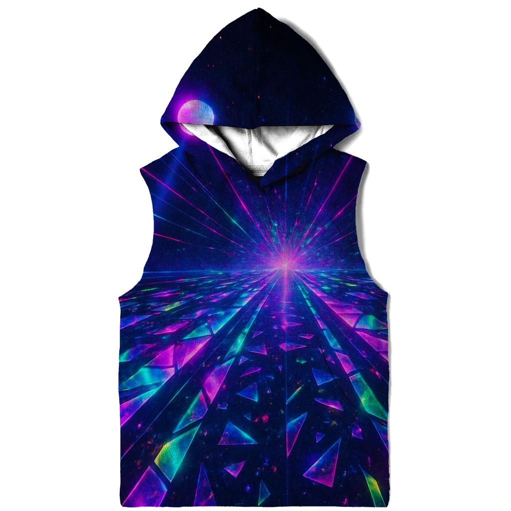 Neon Prism Runway premium hoodies
