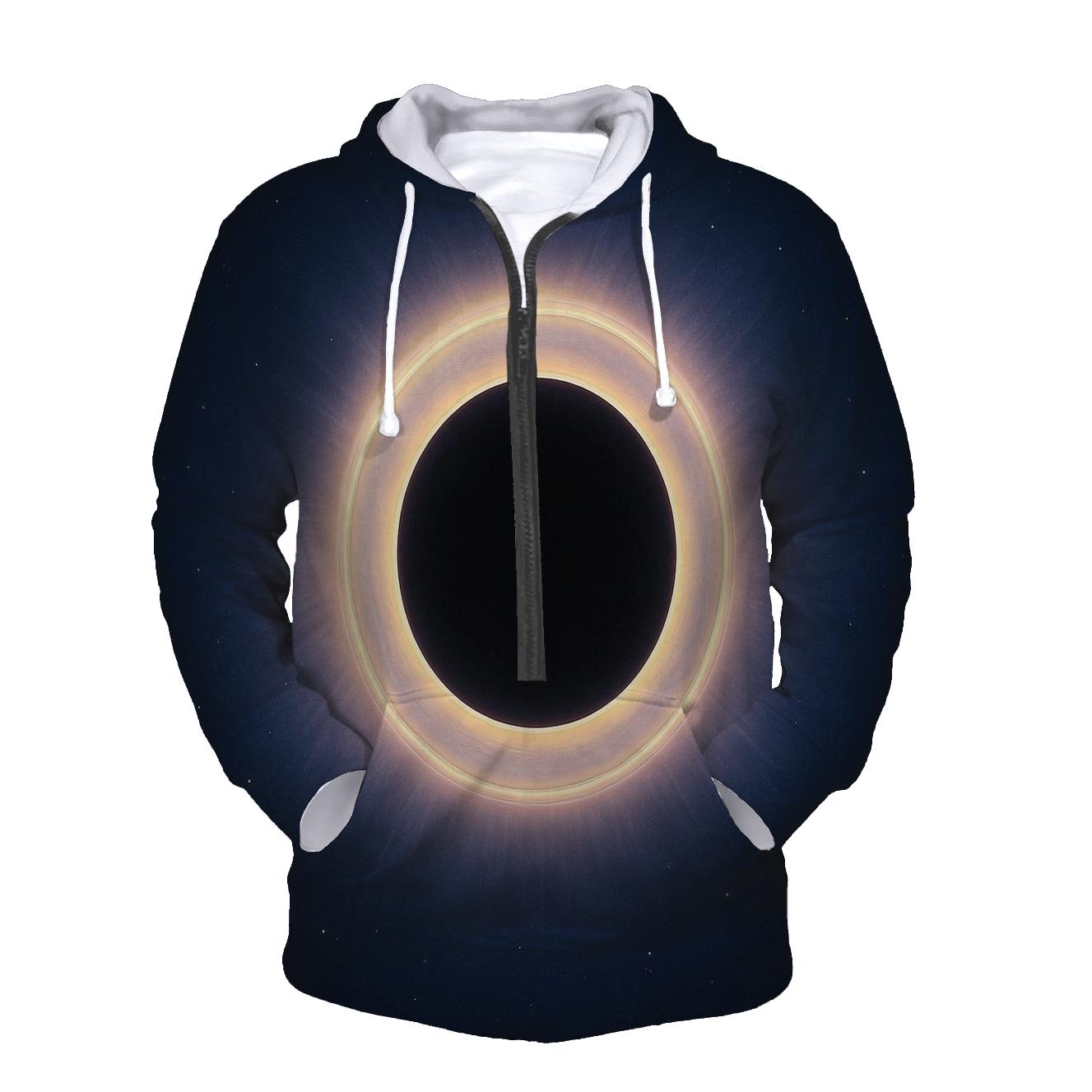 Eclipse Corona Lacework Halo pullover hoodies