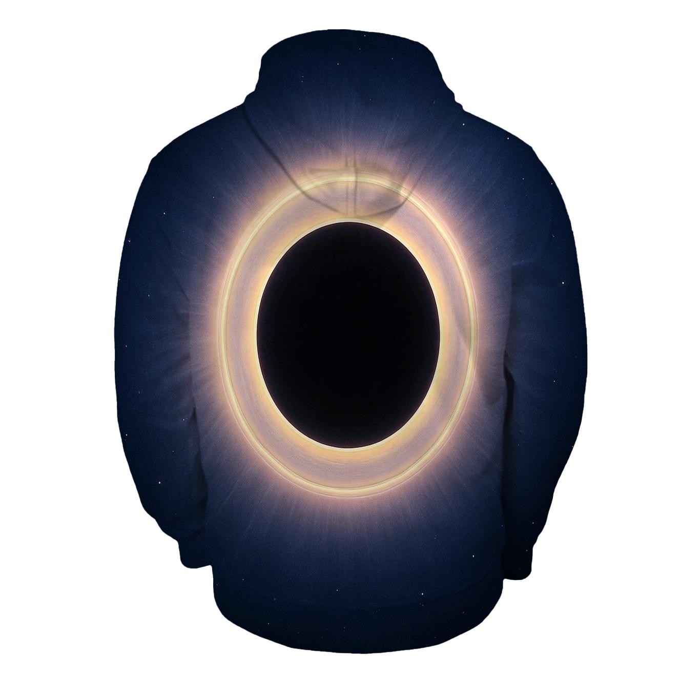 Eclipse Corona Lacework Halo pullover hoodies