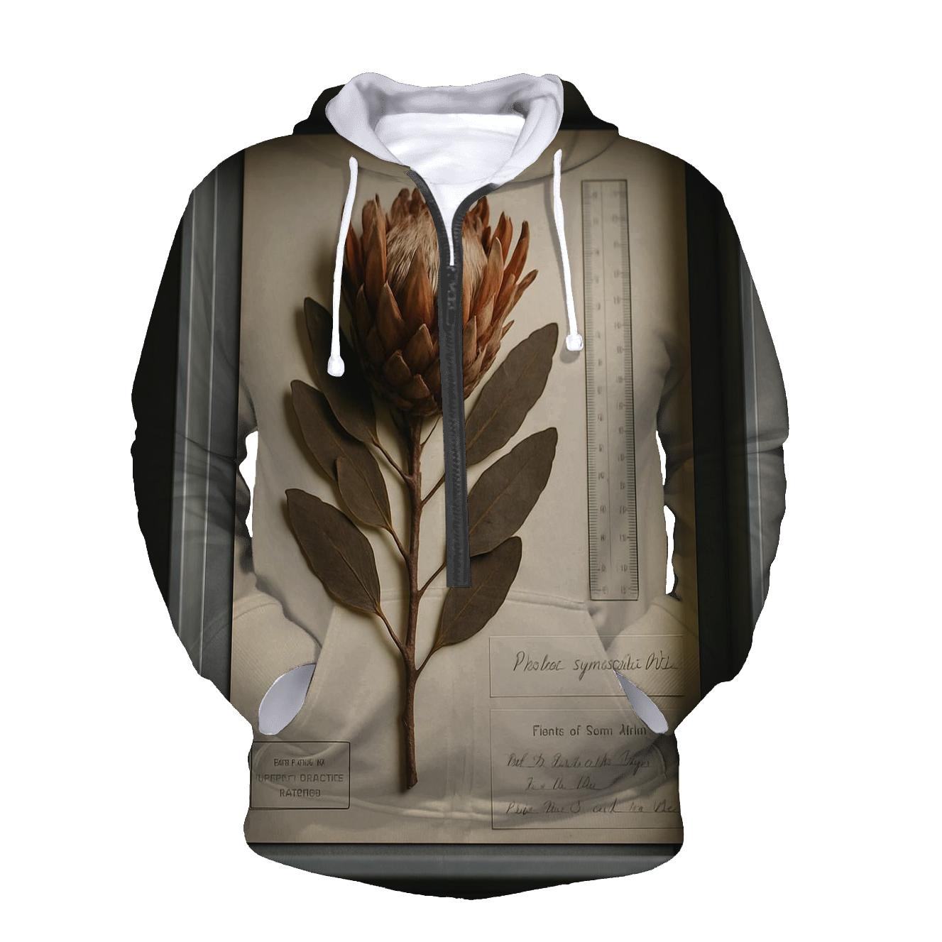 Herbarium Drawer With Protea Specimen Labels hoodies fashion