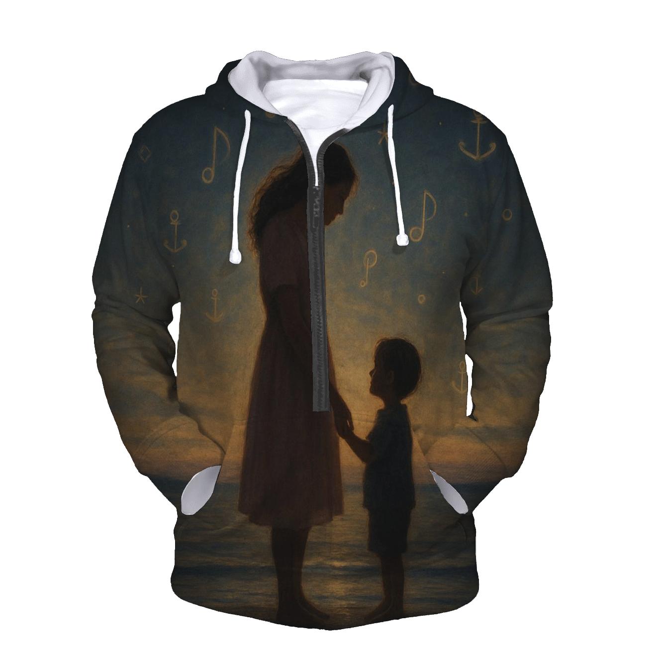 The Quiet Harbor Where My Storms Learned To Rest graphic hoodies