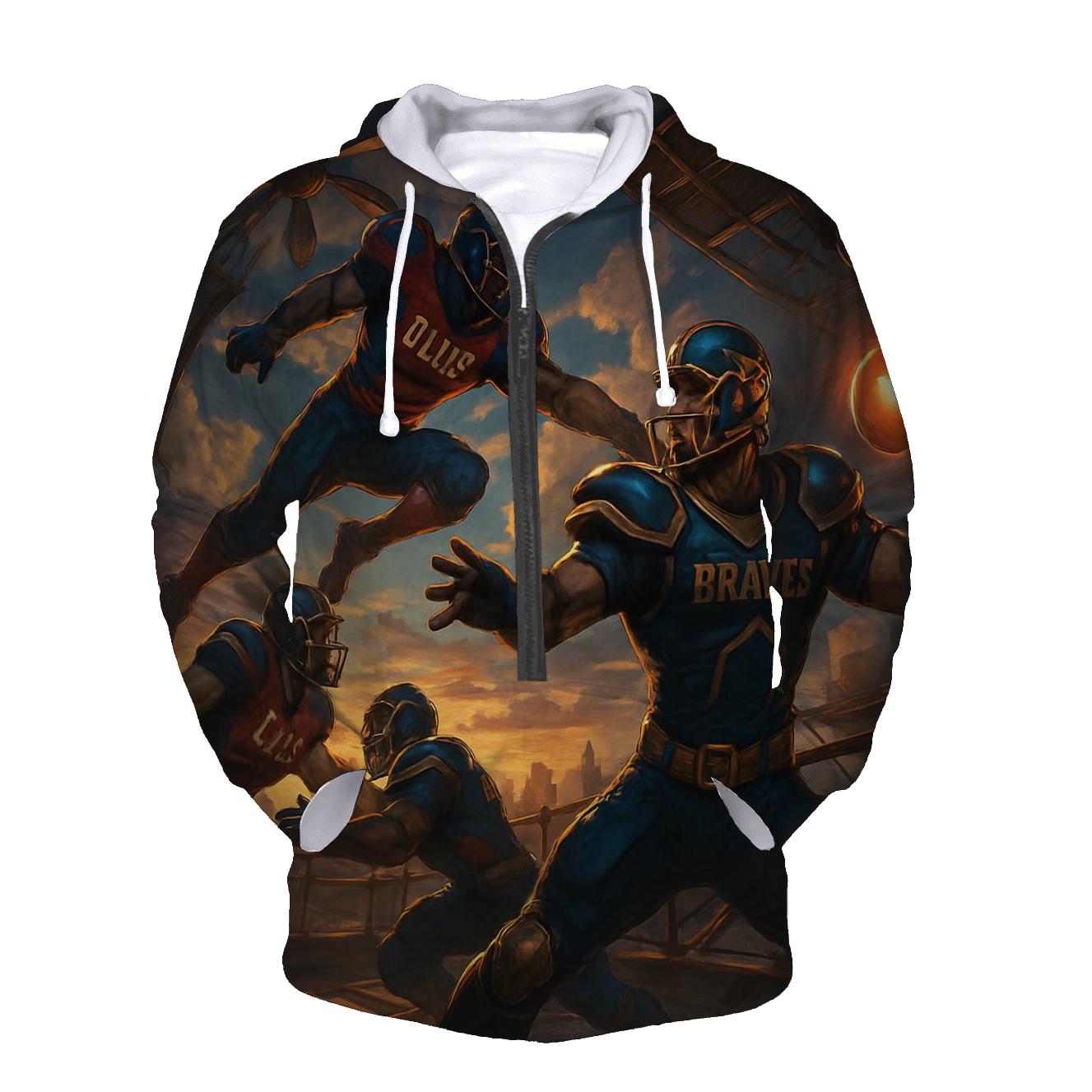 Sky Harbor Gridiron Duel Braves Vs Cubs hoodie trends