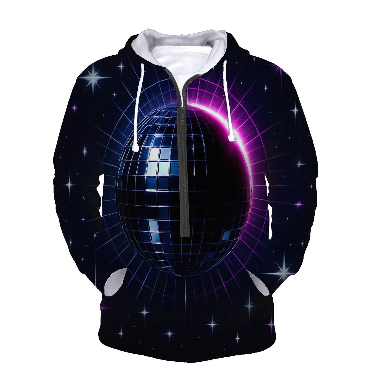 Disco Eclipse Lattice lightweight hoodies
