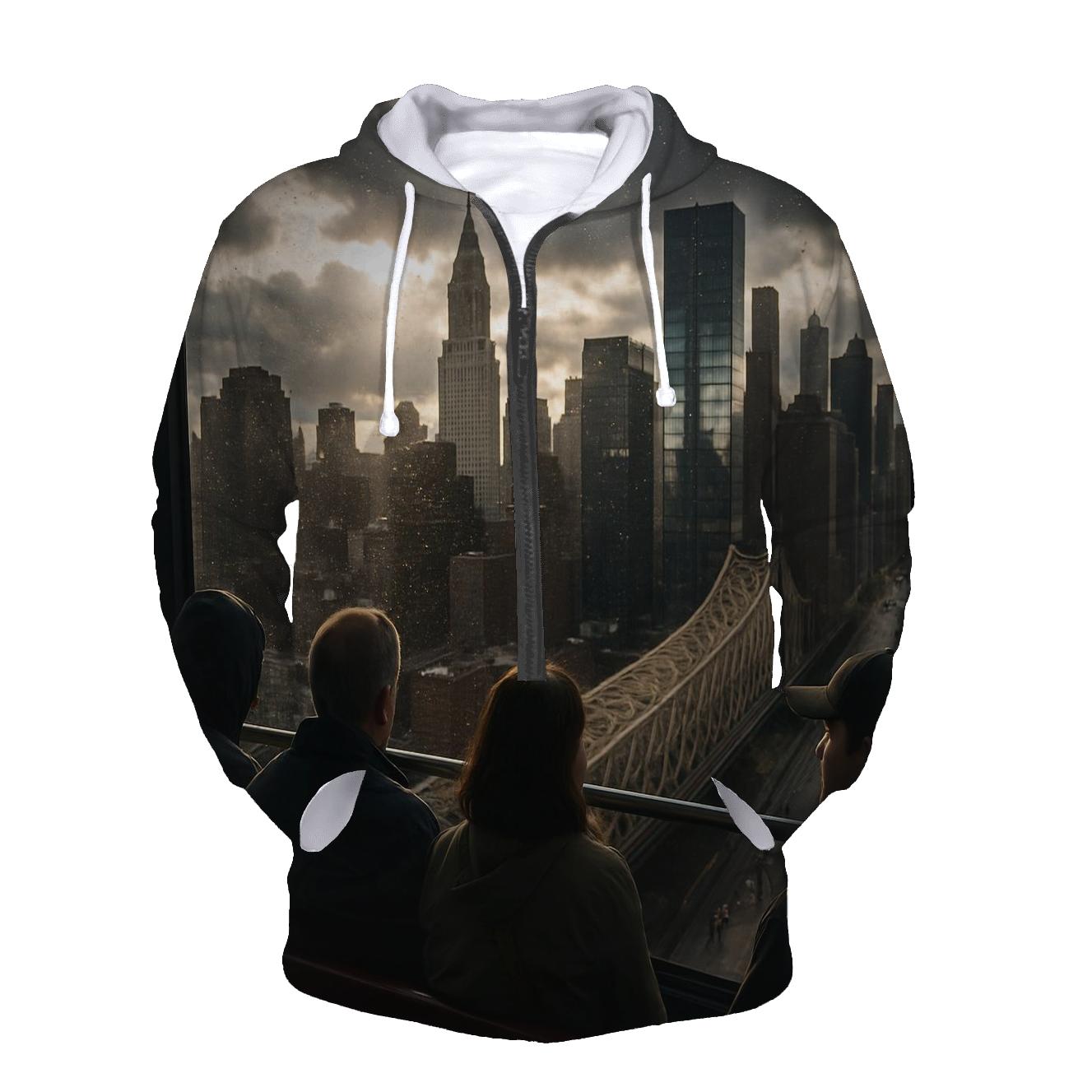 Storm Clearing Over Midtown From Roosevelt Island Tram hoodie designs