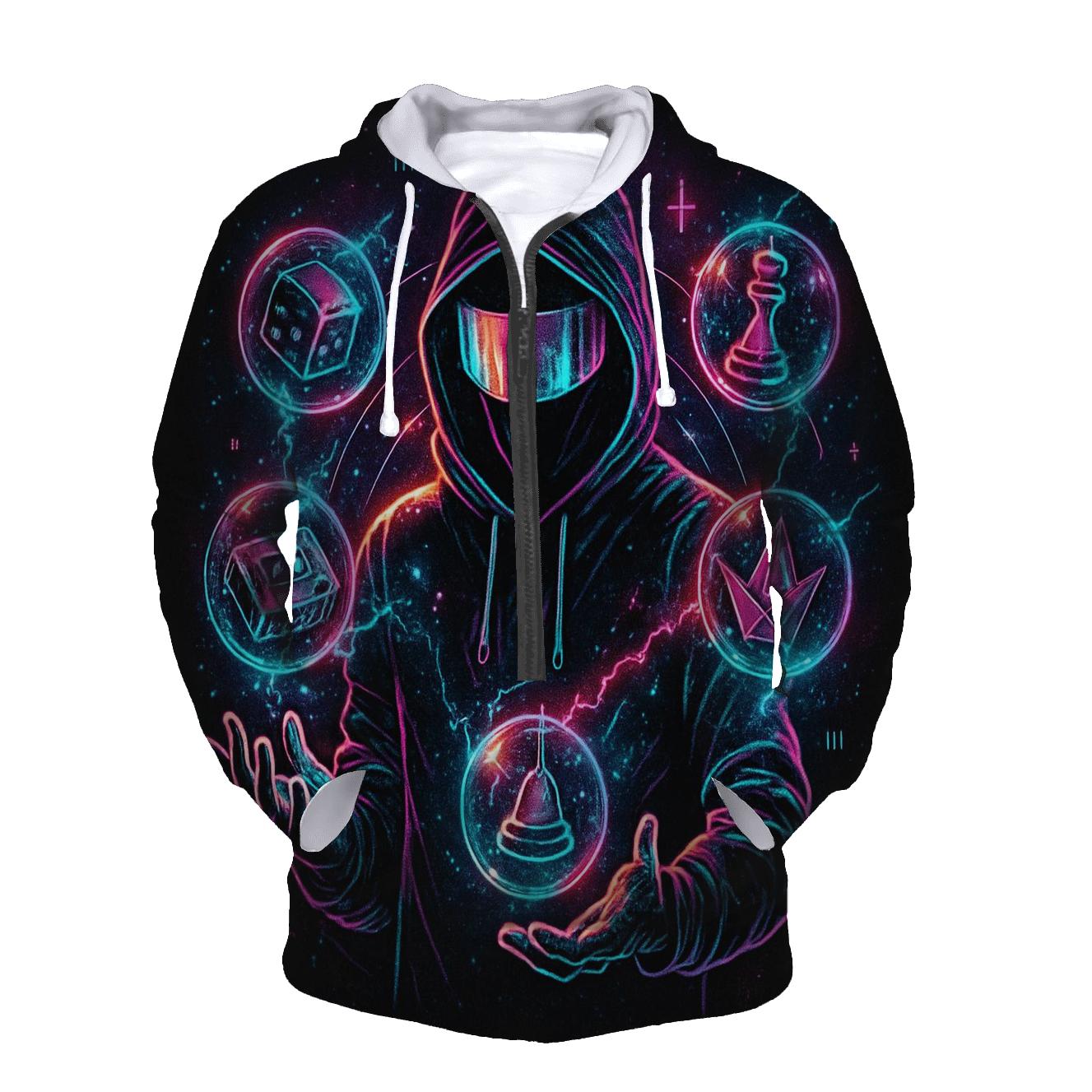 Pocket Universe Juggler graphic hoodies