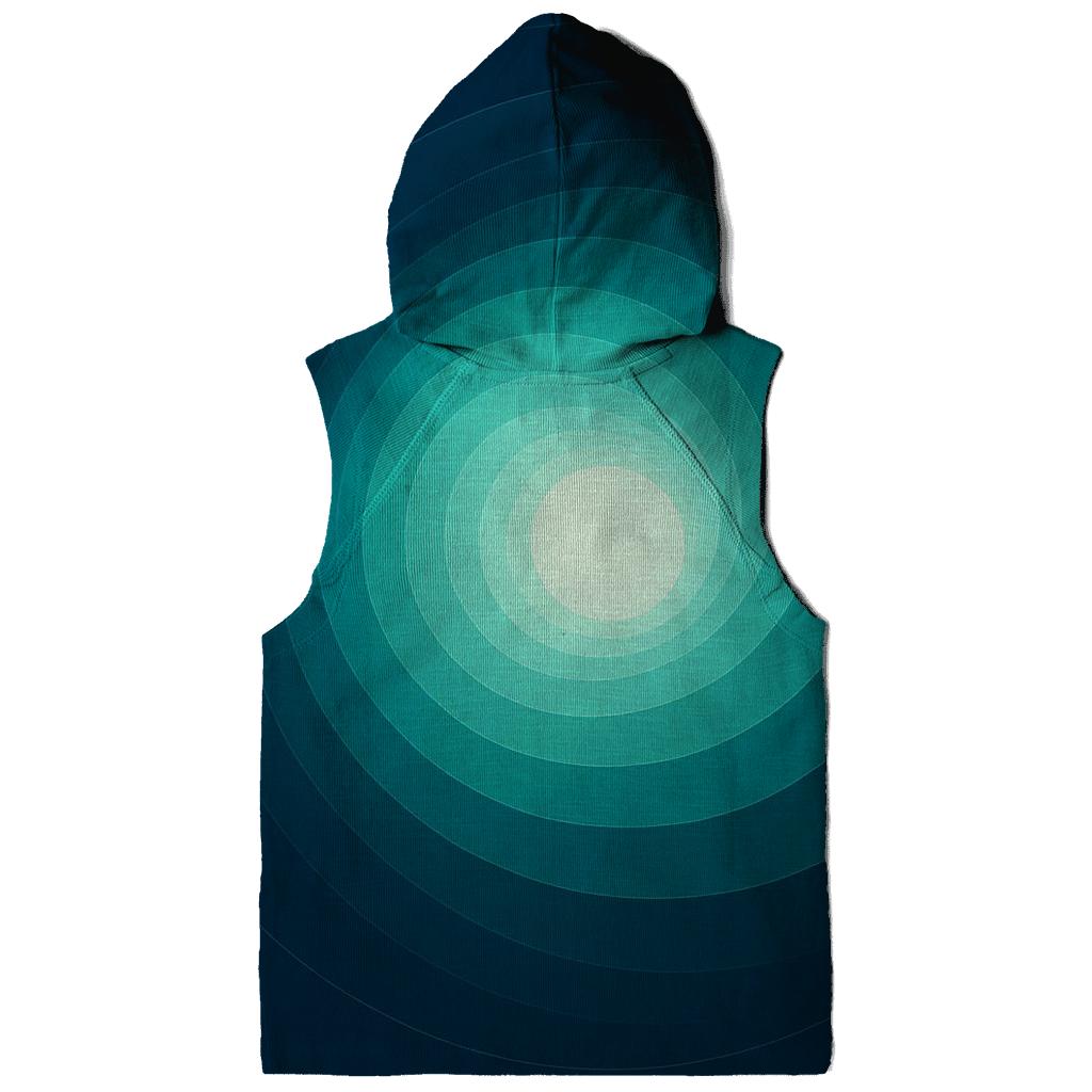 Polar Halo Conic Gradient pullover hoodies