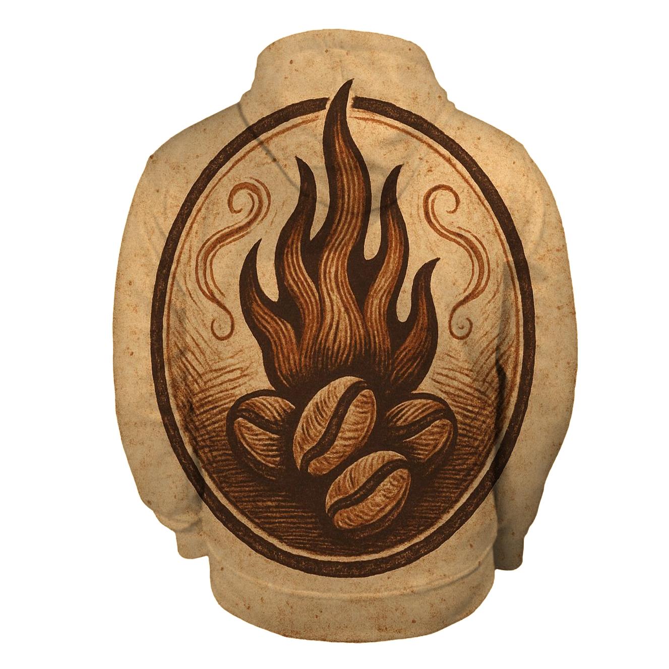 Roast Ember Crest graphic hoodies