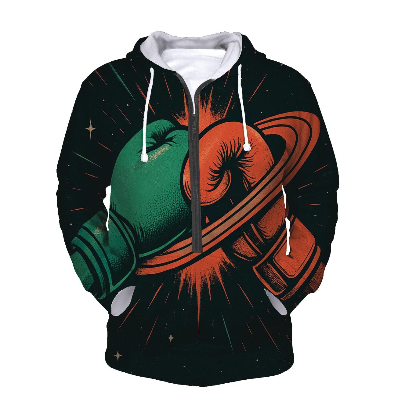 Cosmic Ring Boxing Mexico lightweight hoodies