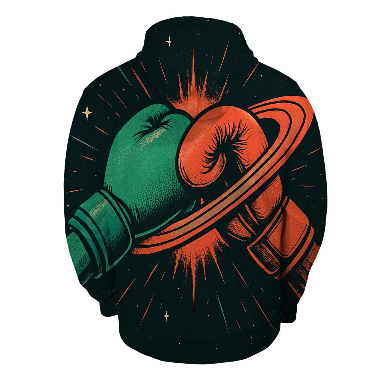 Cosmic Ring Boxing Mexico lightweight hoodies