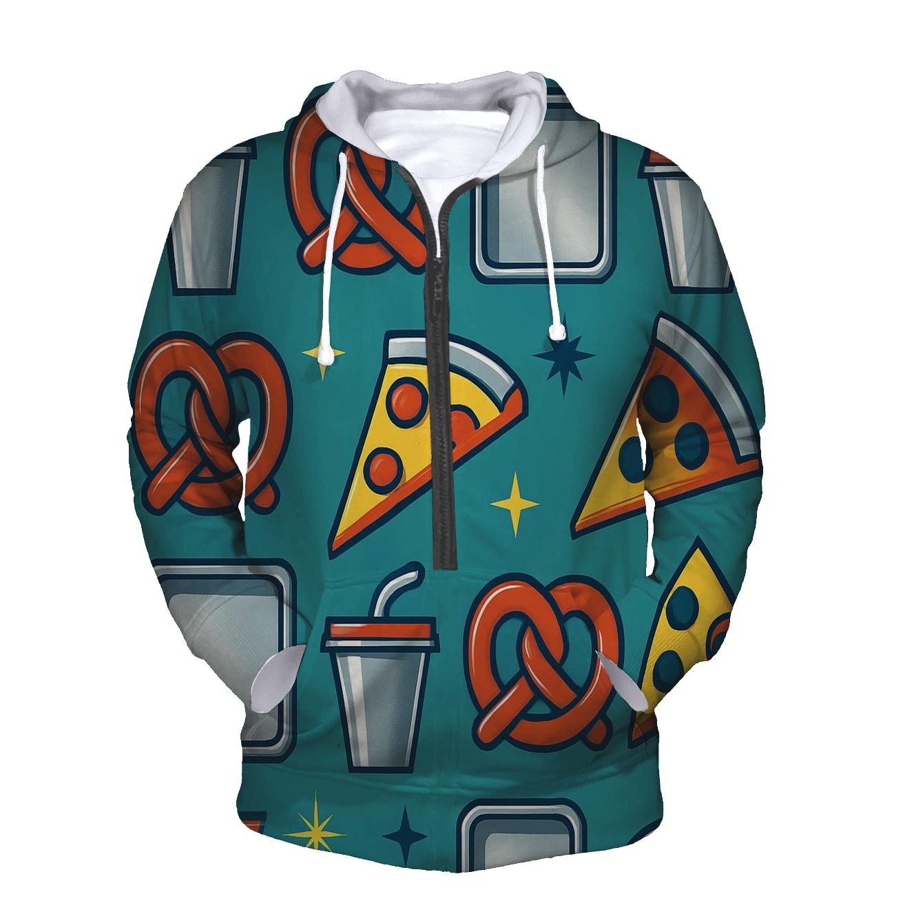 Mall Food Court Chrome Icons designer hoodies
