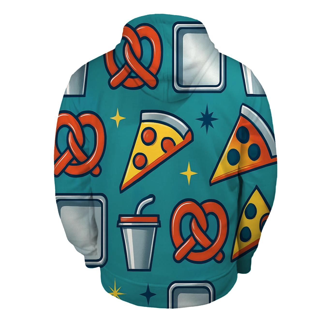 Mall Food Court Chrome Icons designer hoodies