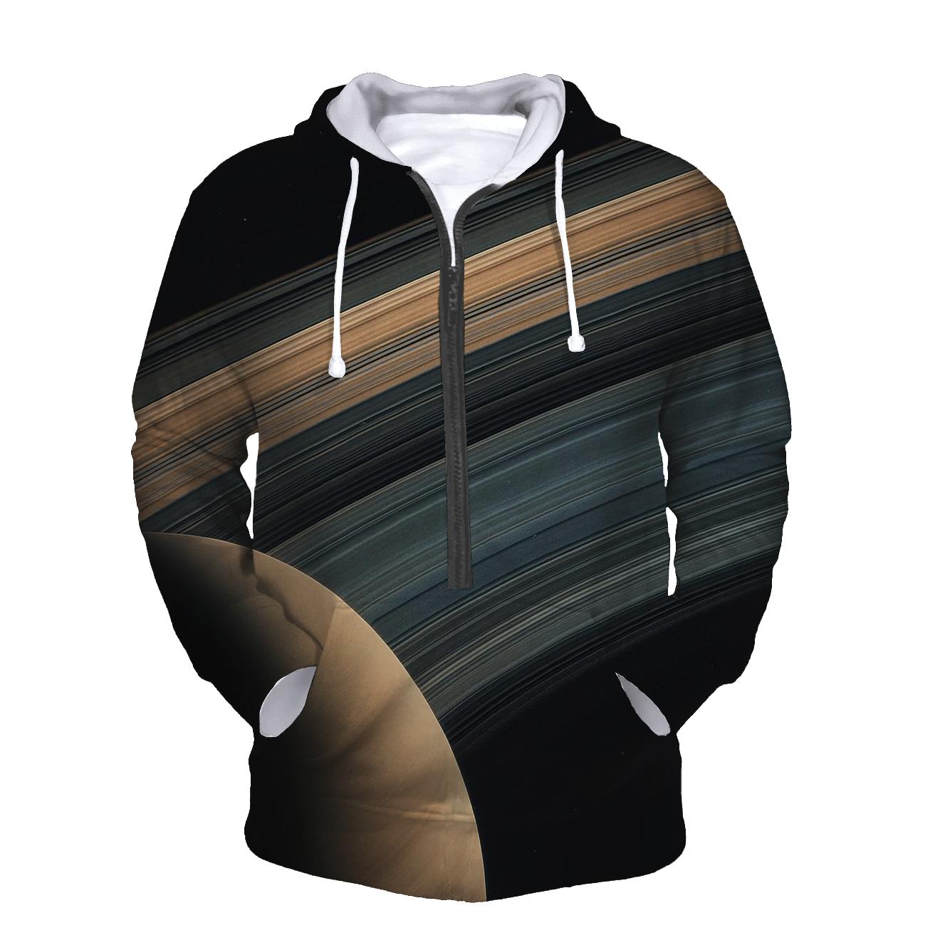 Ring Plane Horizon With Gap Divisions hoodie styles