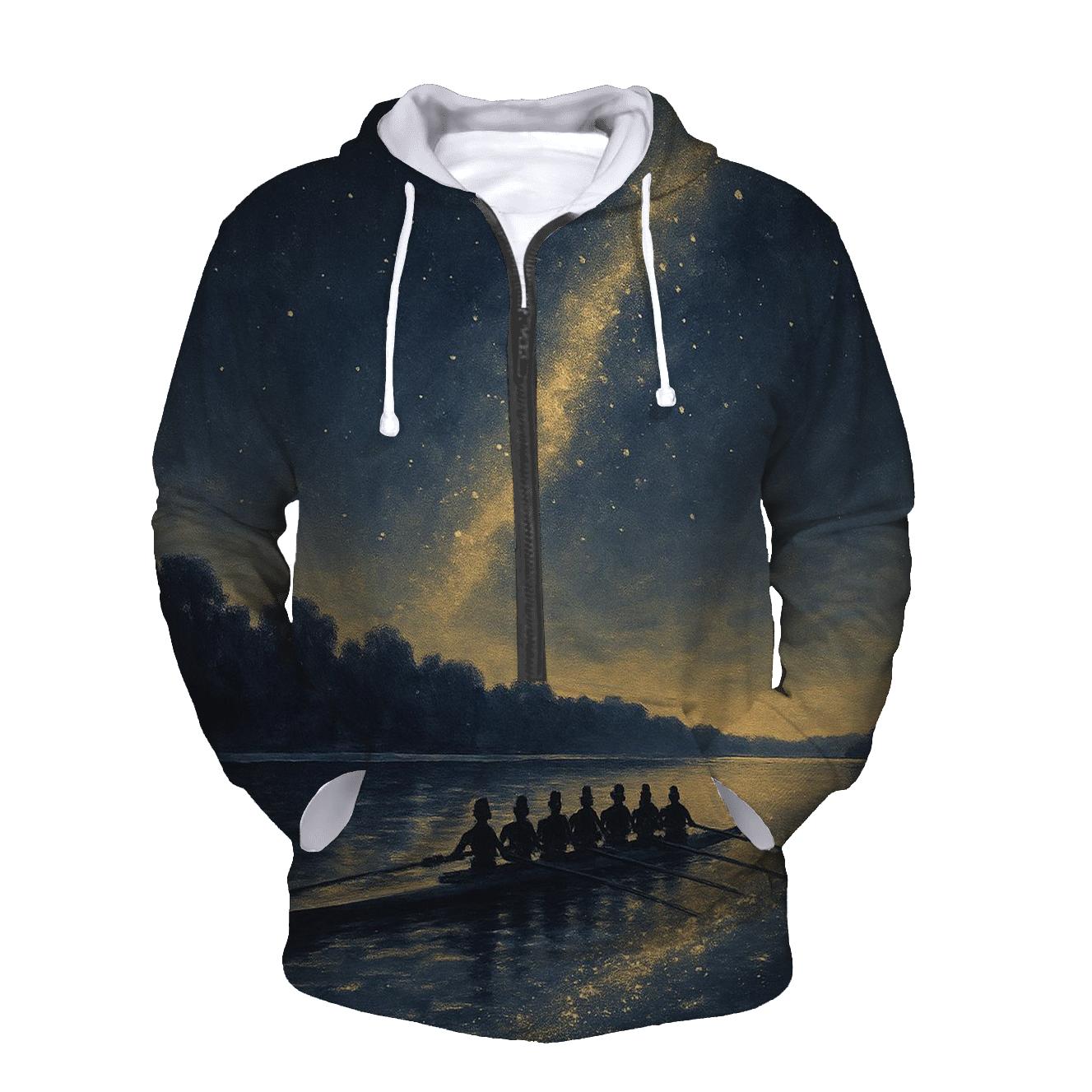 Starlit Wake Rowing United Kingdom heavyweight hoodies
