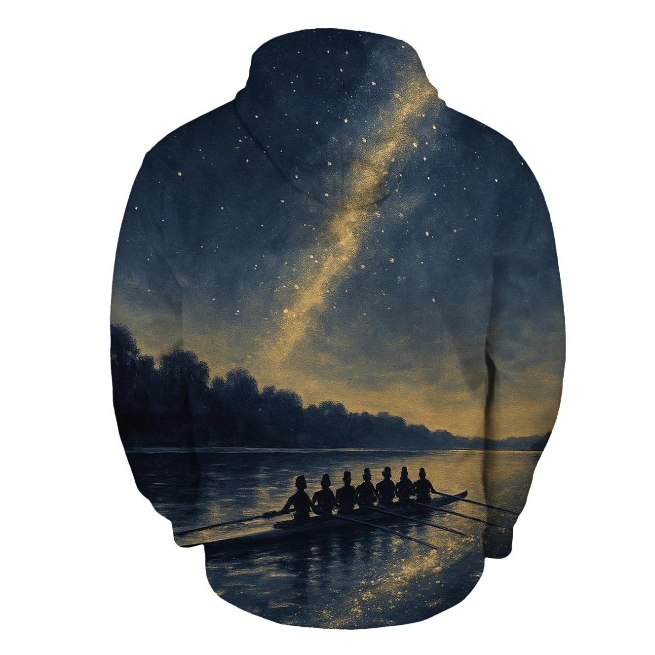 Starlit Wake Rowing United Kingdom heavyweight hoodies