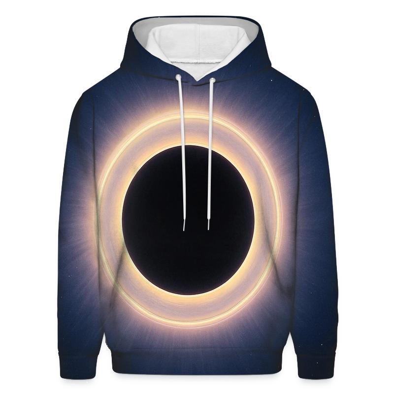 Eclipse Corona Lacework Halo graphic hoodies