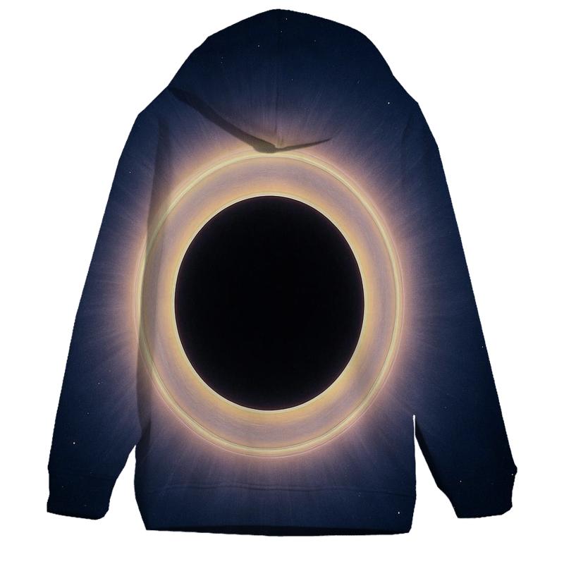 Eclipse Corona Lacework Halo graphic hoodies
