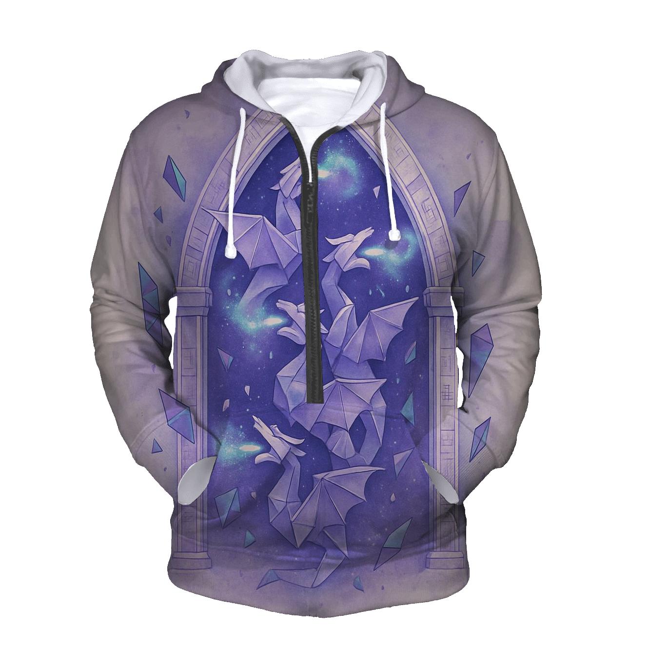 Cathedral Of Paper Dragons printed hoodies