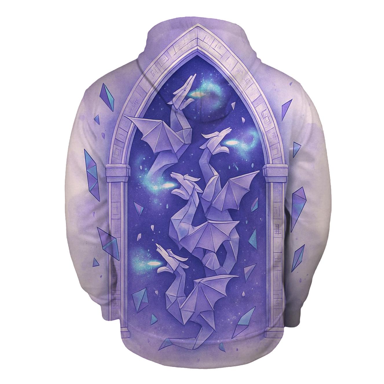 Cathedral Of Paper Dragons printed hoodies