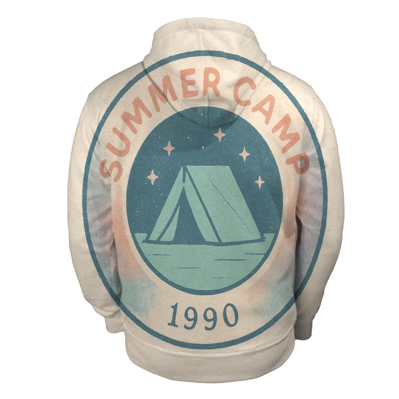 Faded Polaroid Starcamp Badge 1992 heavyweight hoodies