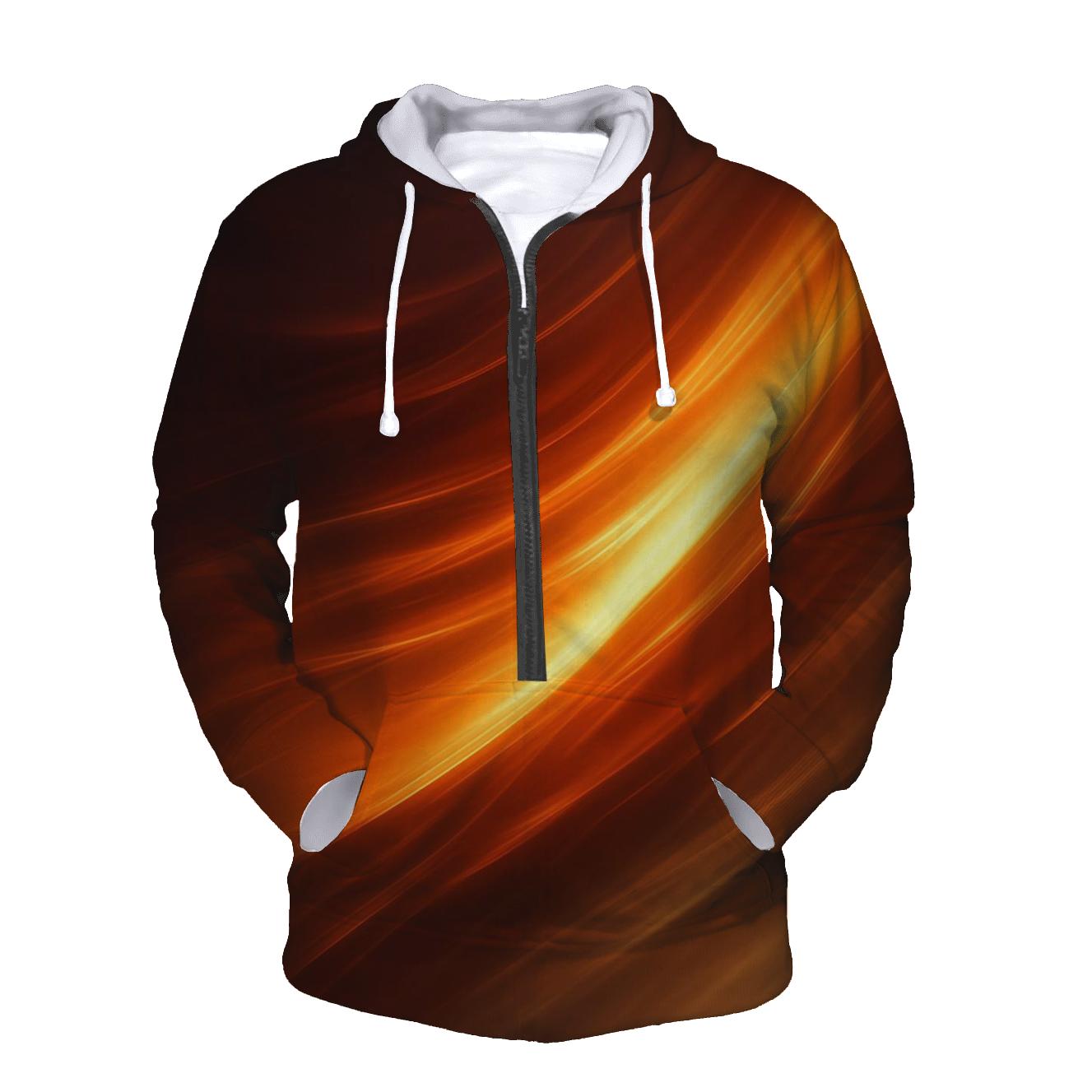 Molten Copper Drift Gradient printed hoodies