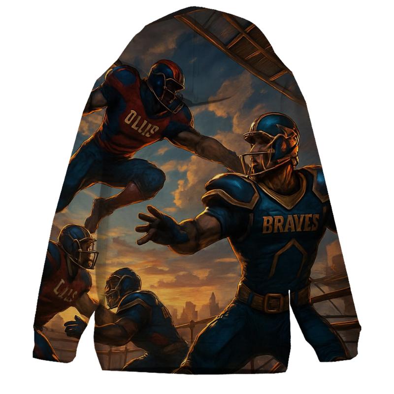 Sky Harbor Gridiron Duel Braves Vs Cubs graphic hoodies