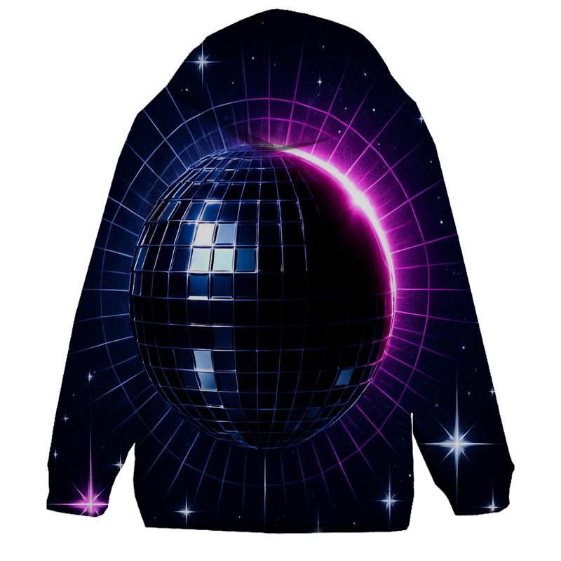 Disco Eclipse Lattice zip-up hoodies