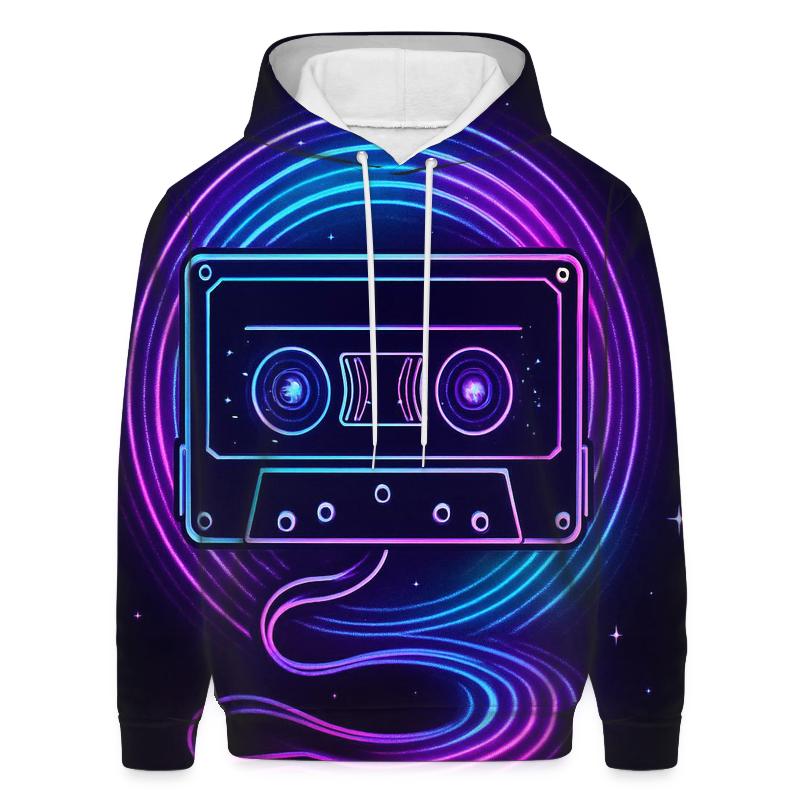 Hologram Mixtape Portal embroidered hoodies