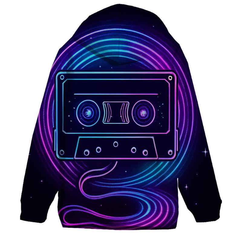 Hologram Mixtape Portal embroidered hoodies