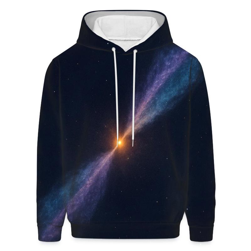 Bipolar Jet Outflow Shock Knots embroidered hoodies