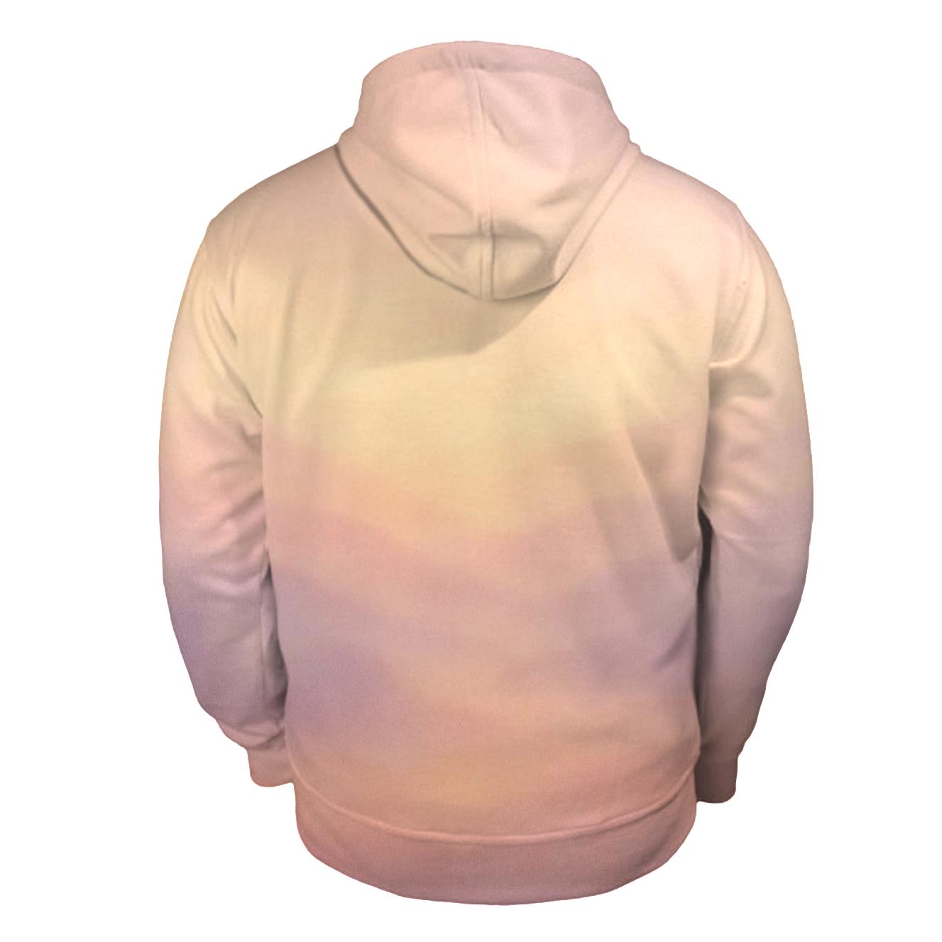 Orchard Dawn Mist Gradient zip-up hoodies